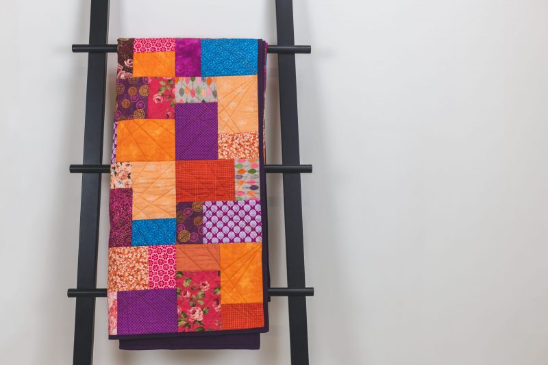 SOLD- tropical sunset quilt - Image 5