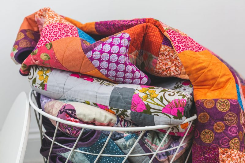 SOLD- tropical sunset quilt - Image 4