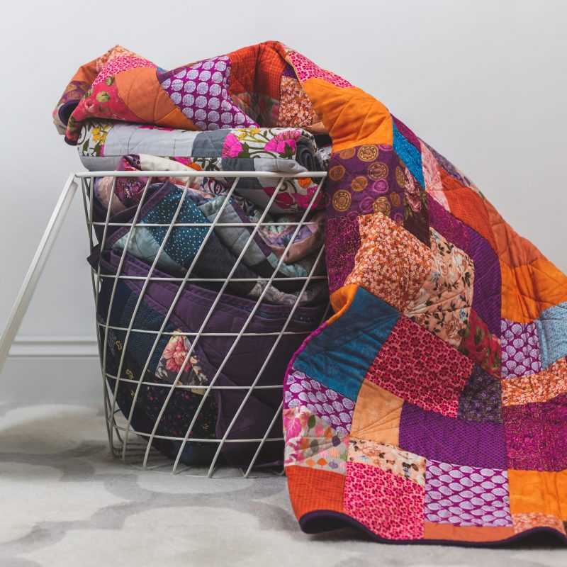 SOLD- tropical sunset quilt - Image 3