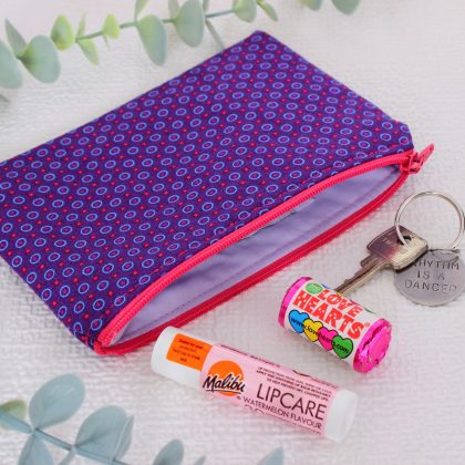 Mini zipped purses
