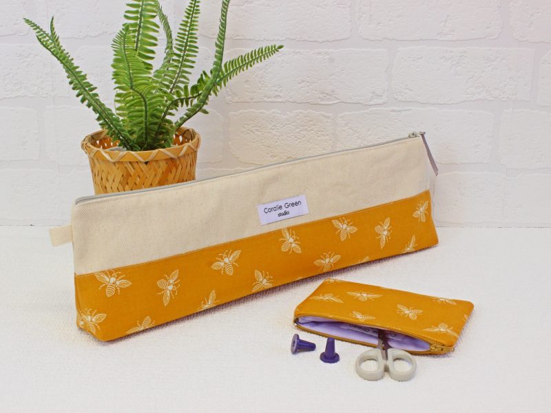Knitting needle storage- bees - Image 4