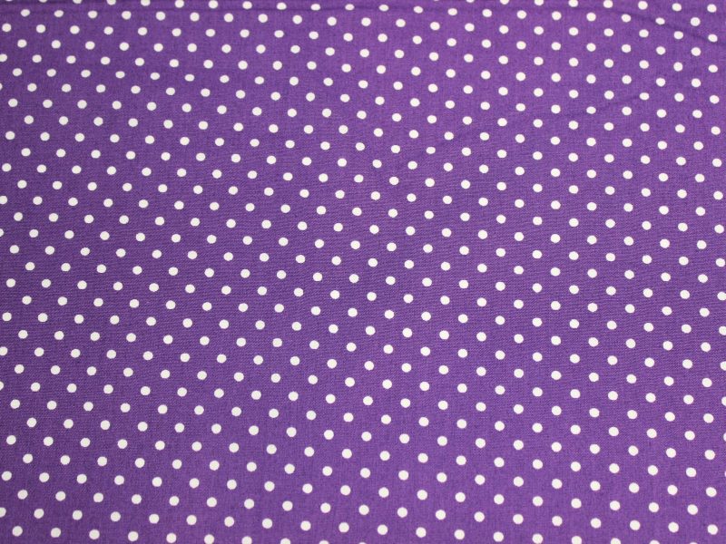 Purple spotty cotton - Image 2