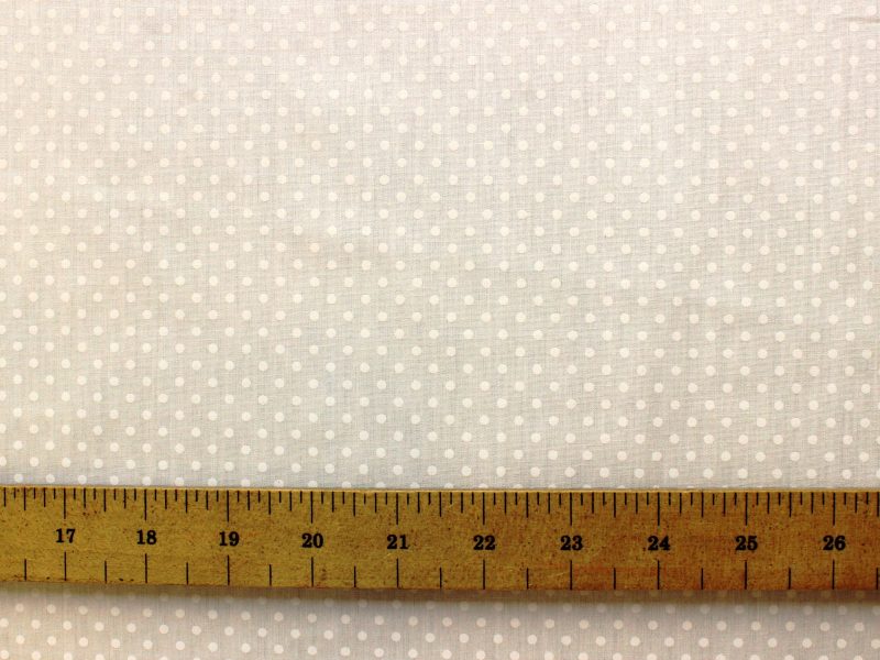 Ivory spotty cotton - Image 3