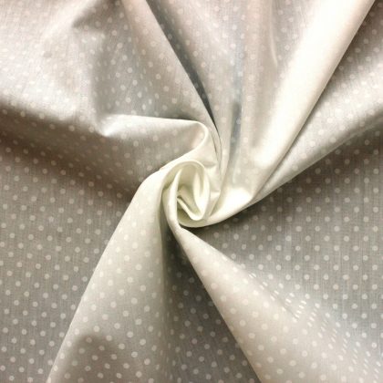 Ivory spotty cotton