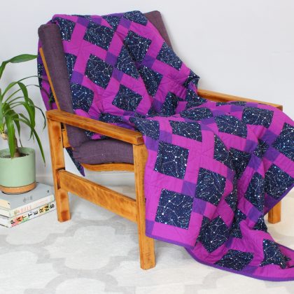 Star constellations quilt