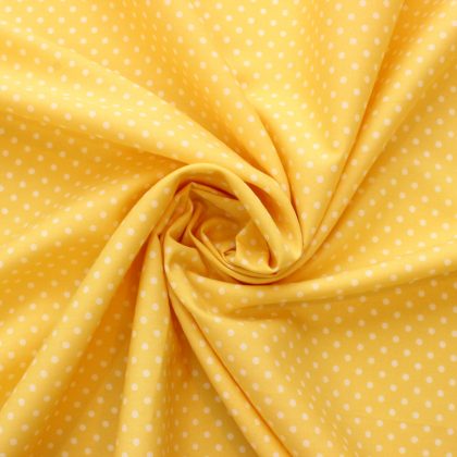 lemon spotty cotton